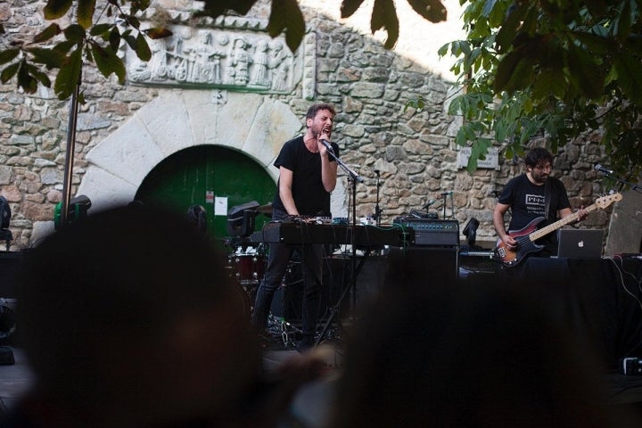 Una de las actuaciones de Pantis en la emblemática Plaza de las Bárbaras. Foto: Festival Noroeste.