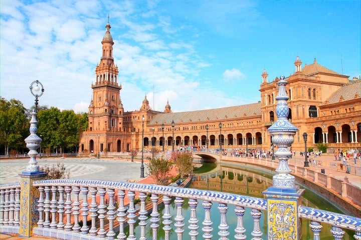 Plaza de España de Sevilla.