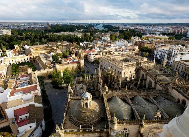 Vista de Sevilla desde la Giralda