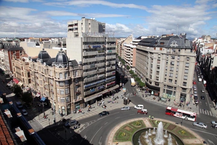 Zona Centro. Foto: Ayuntamiento de León.