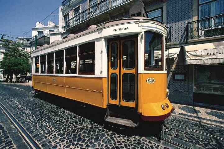 Tranvía de Alfama. Foto: Turismo de Portugal.