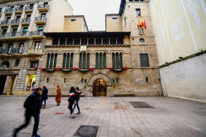 El Ayuntamiento de Lleida se ubica en el Palacio de Paeria. Foto: Shutterstock