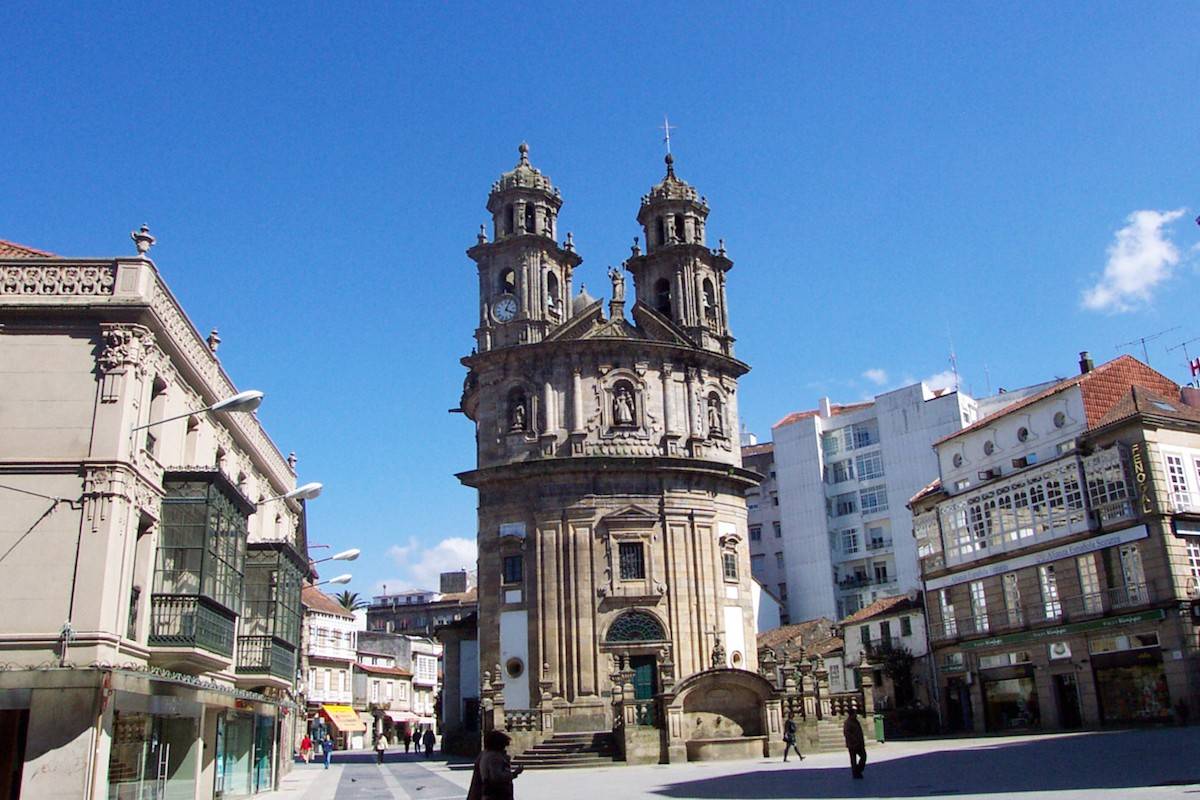 Pontevedra, plaza mayor de las Rías Baixas