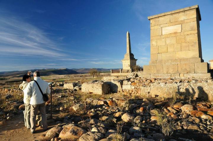 Lo que queda de la antigua Numancia se encuentra en la localidad actual de Garray. Foto: Agefotostock