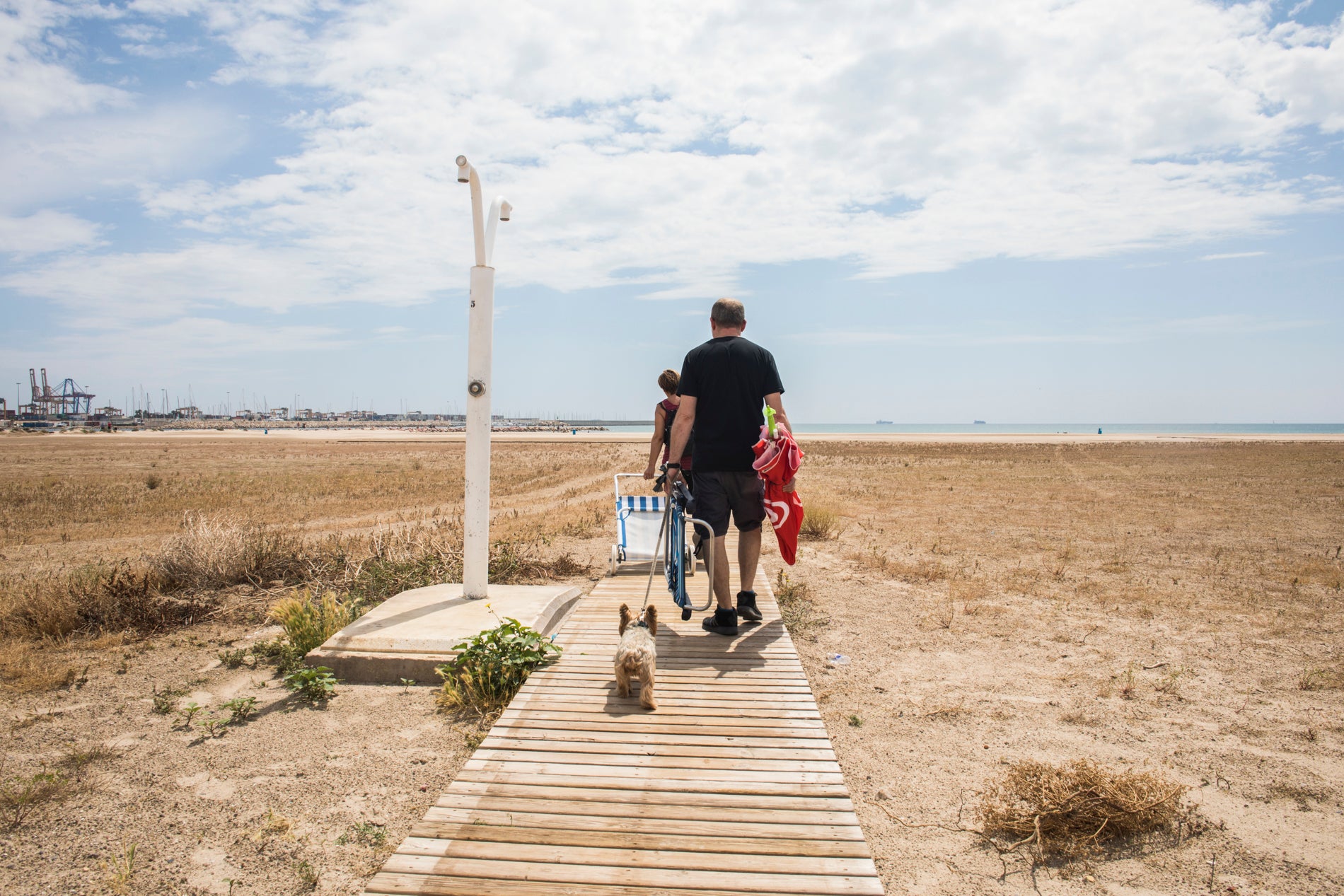 Playas para perros en el Mediterráneo Valencia Pinedo