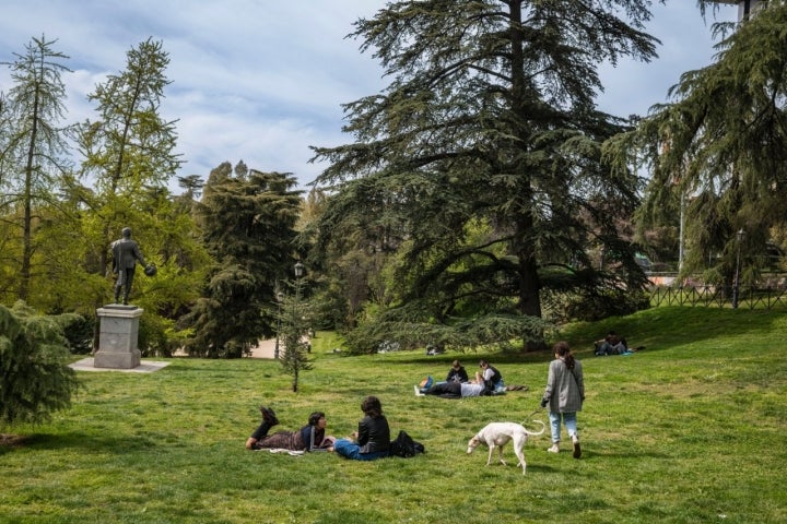 El Parque del Oeste es uno de sus pulmones verdes menos conocidos.