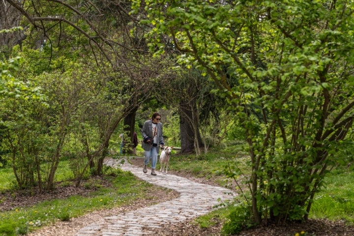 El Parque del Oeste es uno de sus pulmones verdes menos conocidos.