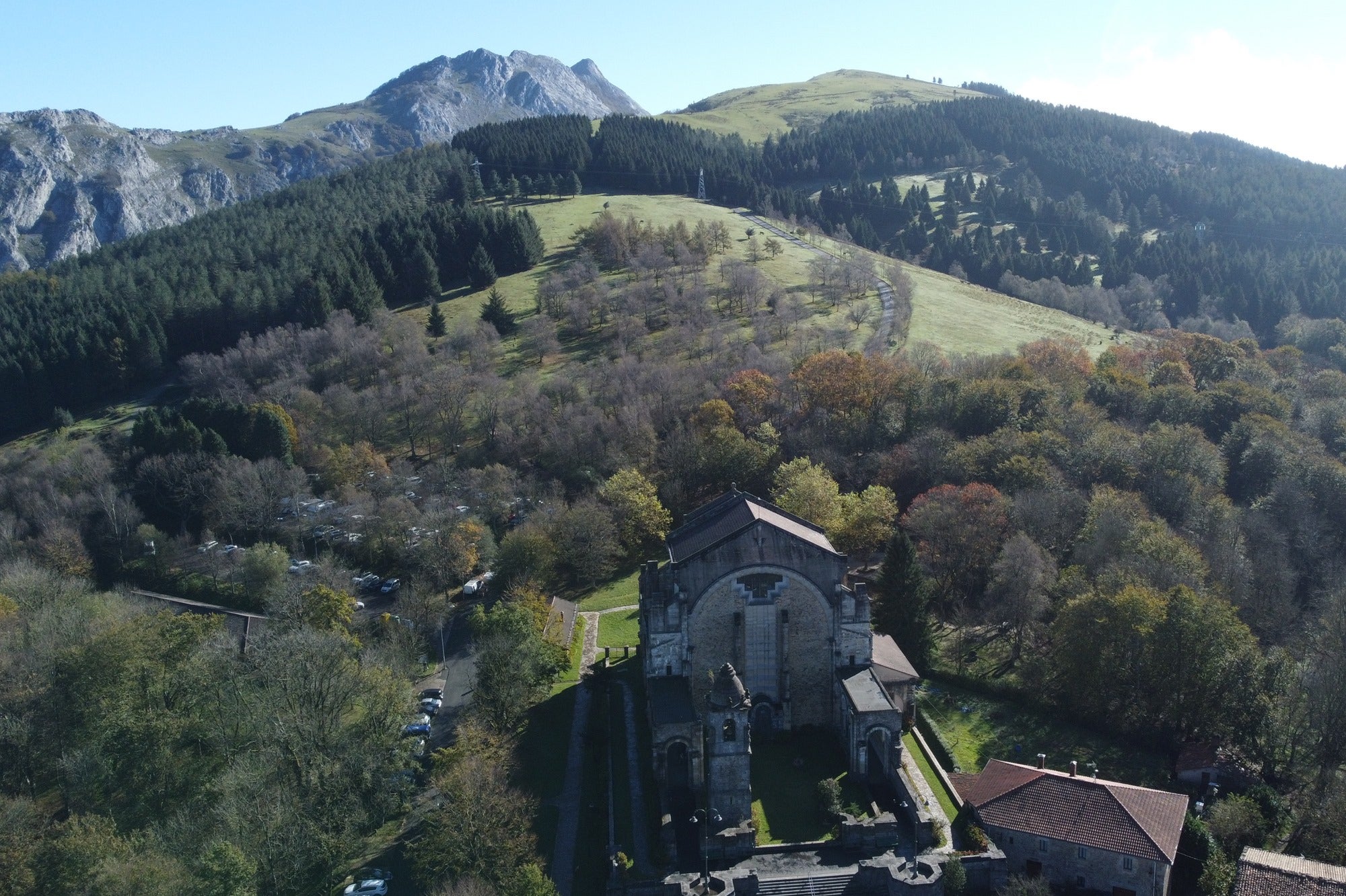 Subida al monte Anboto santuario