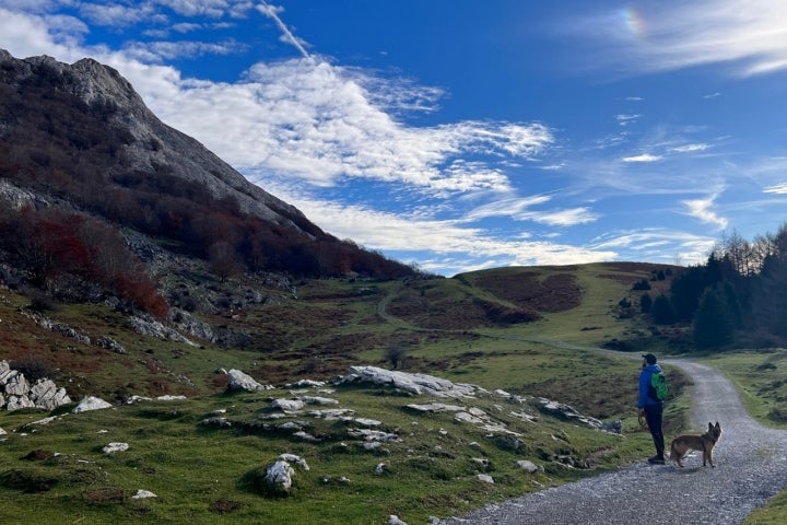 Subida al monte Anboto entorno