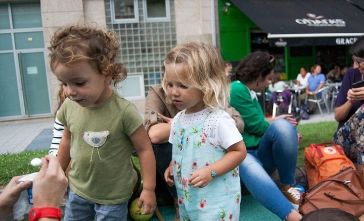 Aperitivo con niños, Coruña.