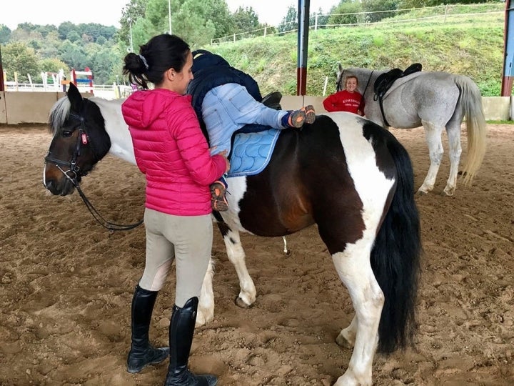 A los niños les encantan los 'ponys'. Foto: Beatriz Vigil.