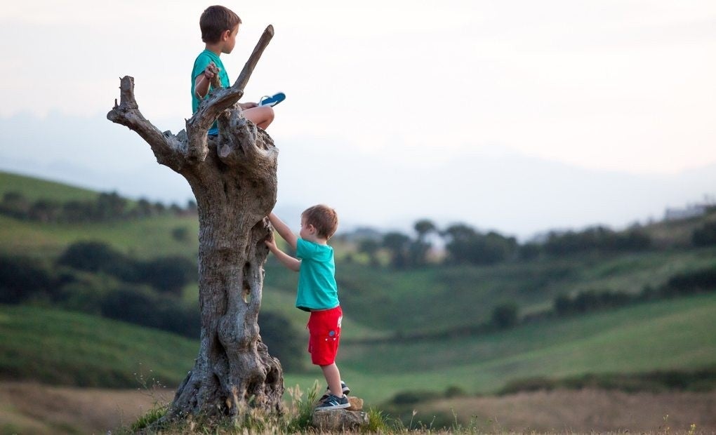 Una tierra infinita para los niños