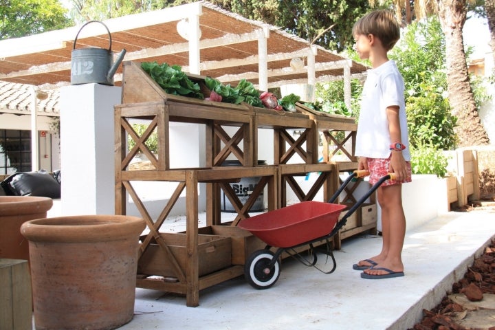 Los niños pueden hacer de agricultores por un día. Foto: J.S.