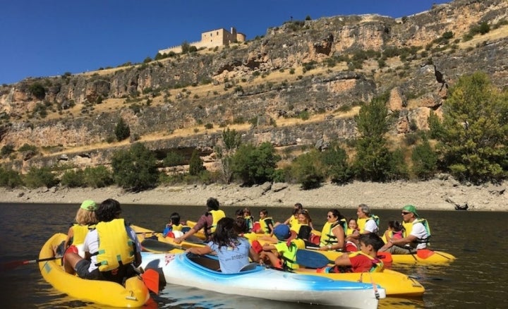 ¡Hoy toca remar en las Hoces del Duratón!