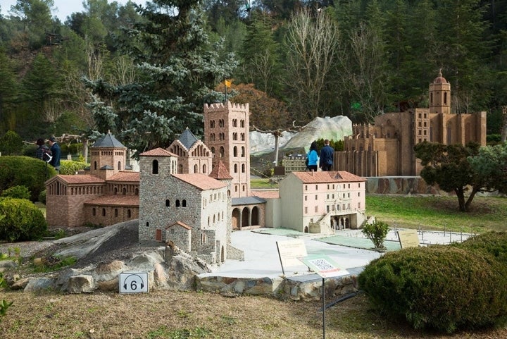 El parque Cataluña en miniatura. Foto: Shutterstock.