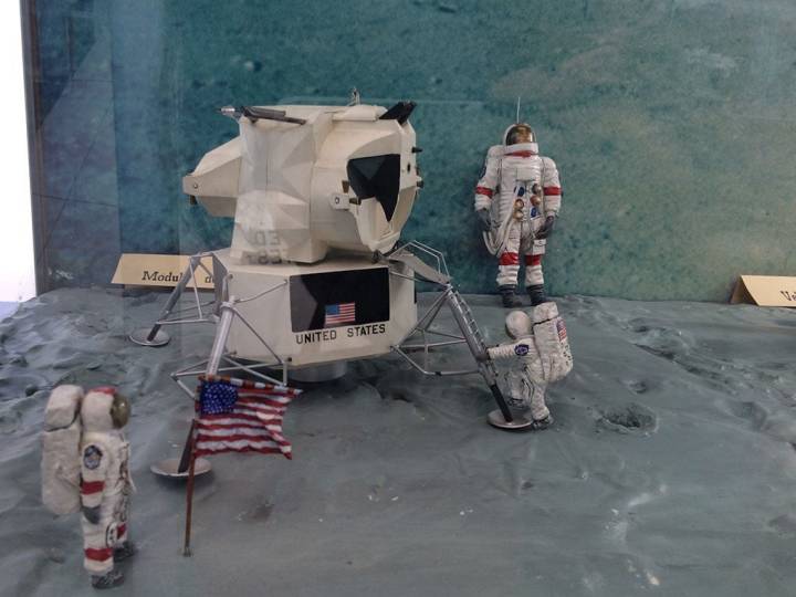 La llegada del hombre a la Luna en miniatura.