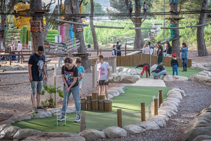 Minigolf Calafell