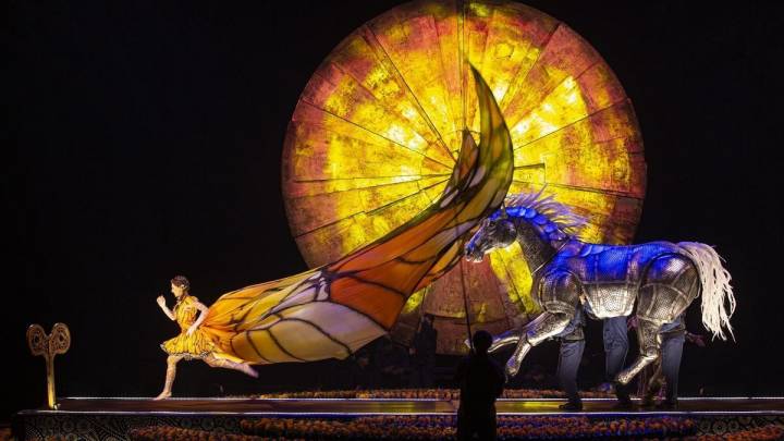 Luzia, el nuevo espectáculo itinerante del Cirque du Soleil.