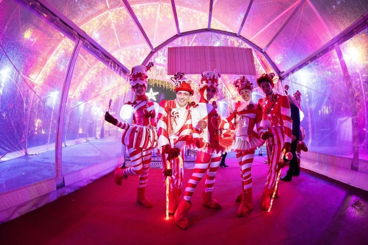 Bienvienidos al Gran Parque Viviente de la Navidad de la capital.