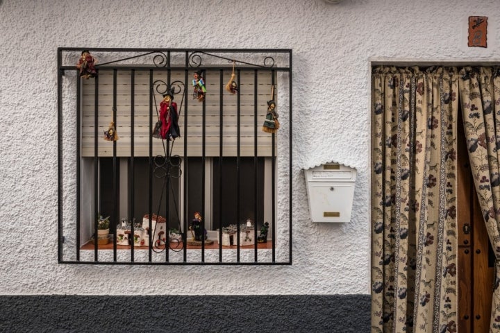 Ventana decorada