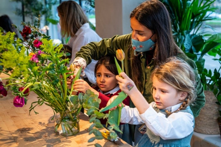 Taller infantil flores Madrid