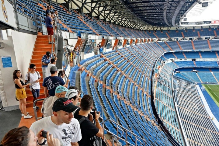 Visita el estadio Bernabéu