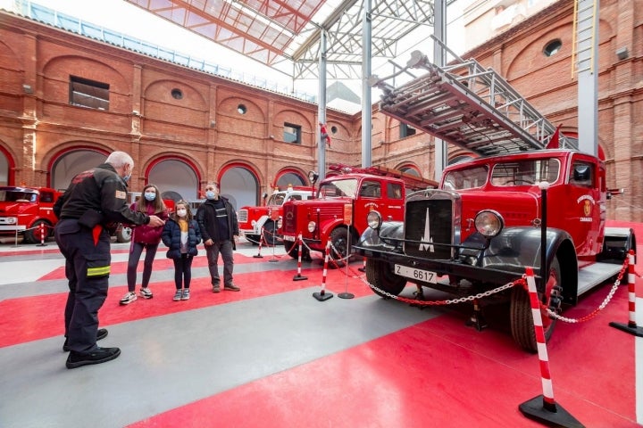 patio museo de los bomberos