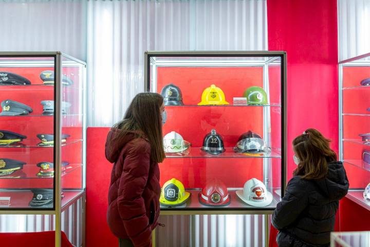 cascos museo de los bomberos