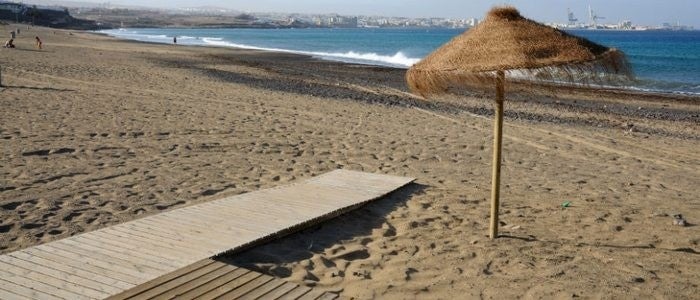 Playa Blanca en Fuerteventura.