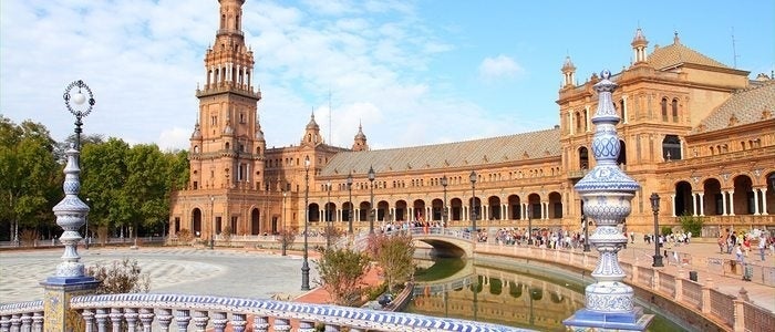 Plaza de España de Sevilla.