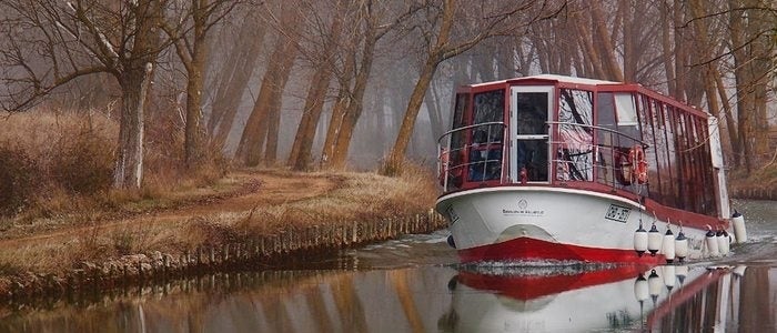 Recorrido por el Canal de Castilla. Foto: Alfredo Miguel Romero.