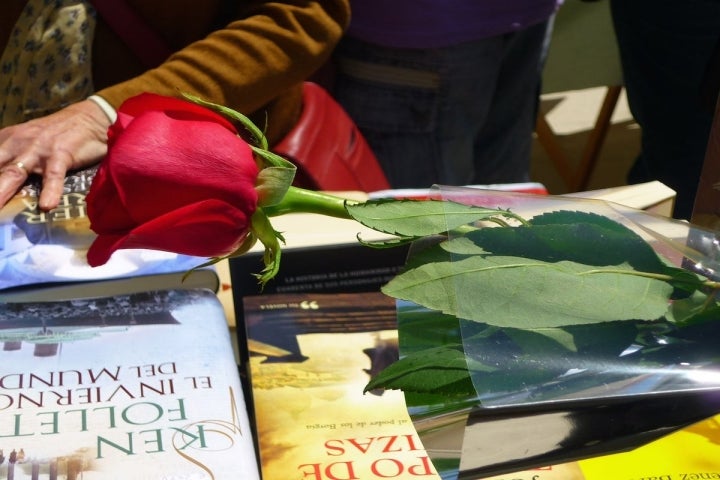 Sant Jordi en Barcelona.