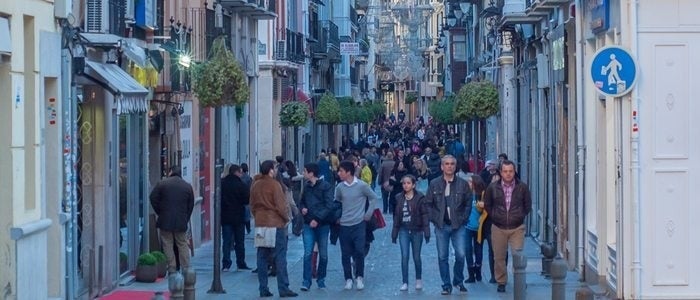 Calle Mesones, Granada. Foto: CC Flickr José Castillo.