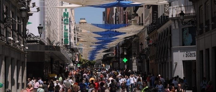 Calle Preciados, Madrid. Foto: Rafa Albarrán. Cedida por: Ayuntamiento de Madrid.