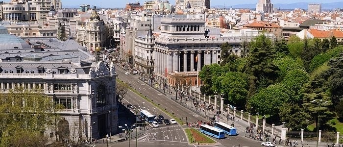 Vistas desde el mirador del CentroCentro.