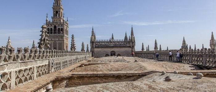 Cubiertas de la Catedral de Sevilla / Flickr: Angel Gonzalez Hereza.