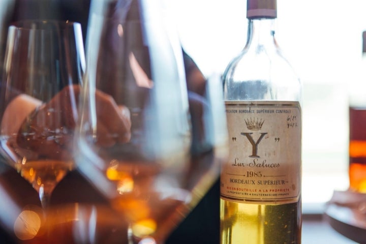 Un Château D'Yquem del 85, una joya que hay que probar al menos una vez en la vida.