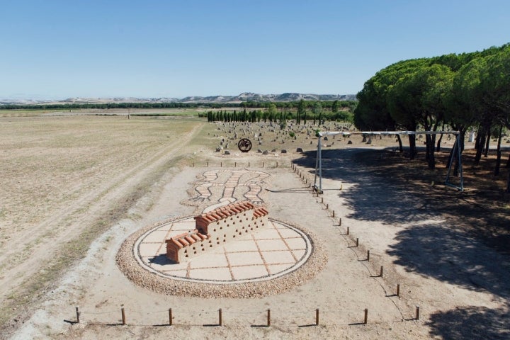 El mirador de Pintia te hace retroceder varios siglos de historia con un solo vistazo.