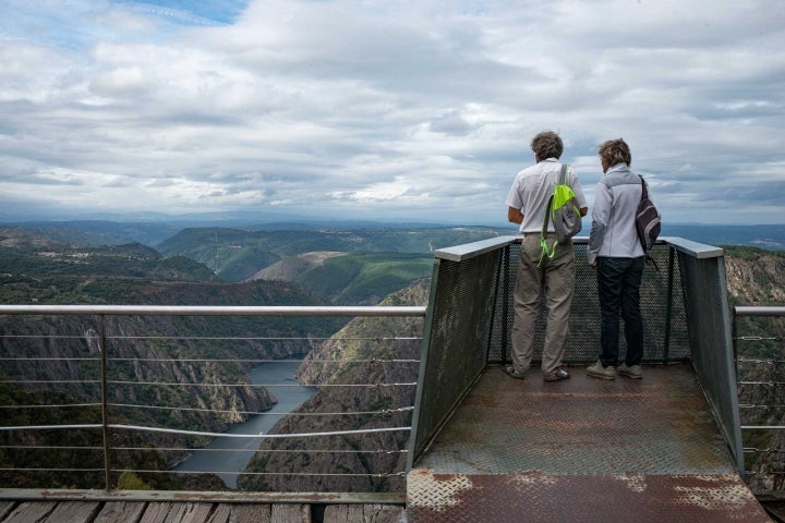 Mirador sobre el Sil.