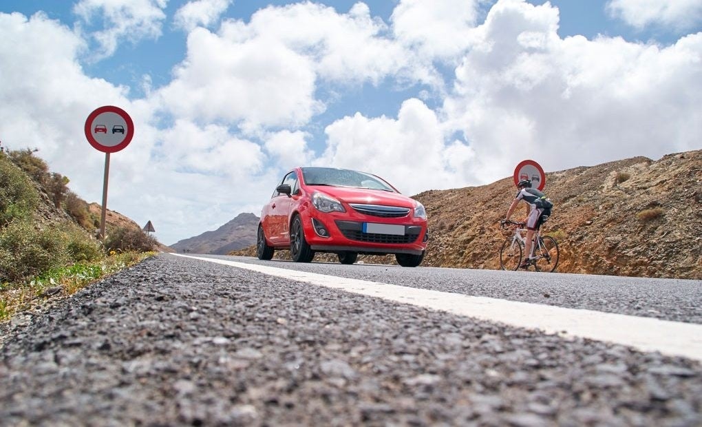 Campaña ciclista Repsol por el respeto y la convivencia en carretera.