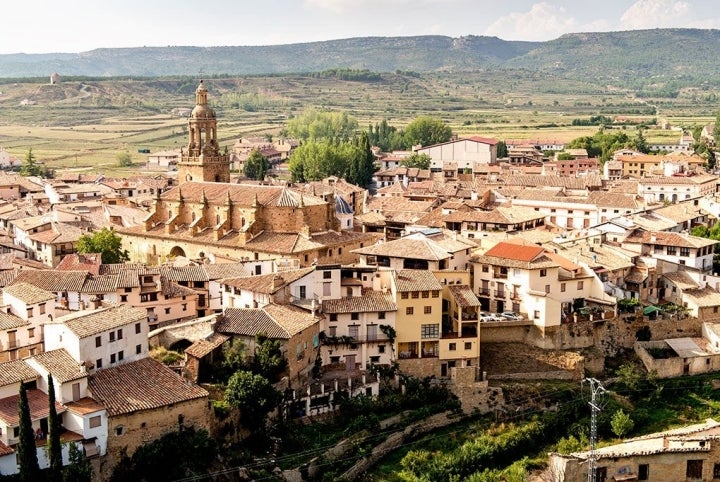 Panorámica de Rubielos de Mora. Foto: shutterstock