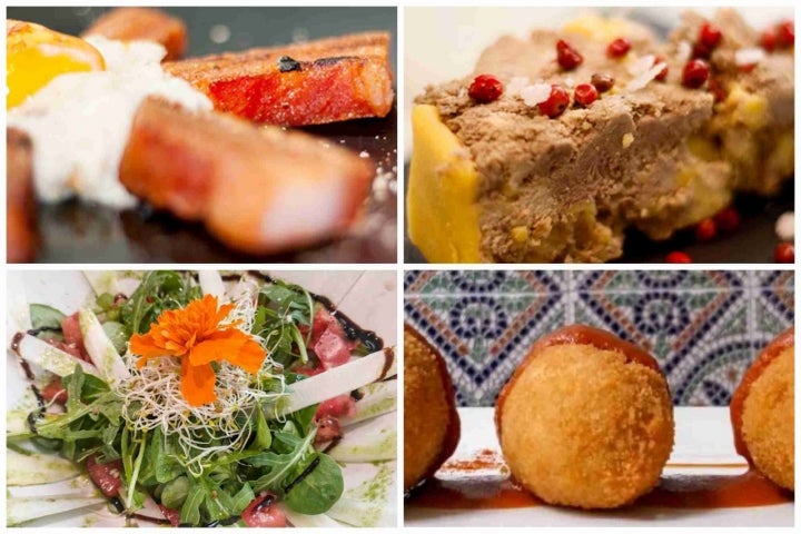 Algunos de los platos más famosos de Barrutia y el 9.