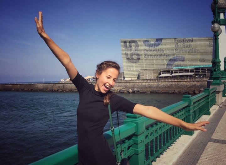 Un paseo revitalizante durante el Festival de Cine de San Sebastián. Foto: Instagram.