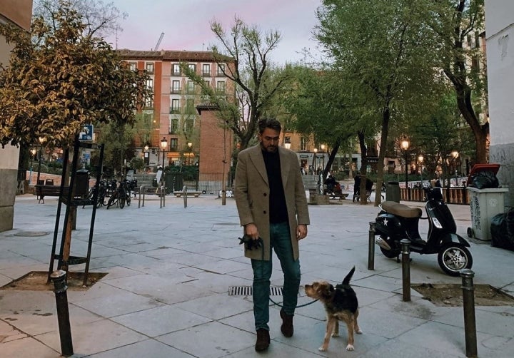 "Soy muy de mi barrio", asegura Huerta. Foto: Instagram Máximo Huerta