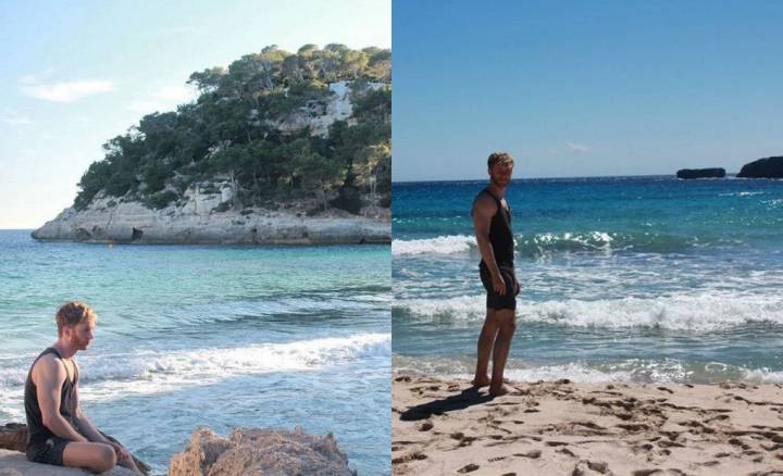 Cualquier cala de Menorca "es un auténtico paraíso".