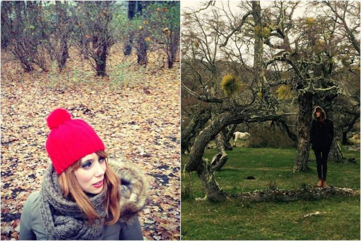 La artista disfruta como una niña cuando viaja a la naturaleza. Fotos: Instagram