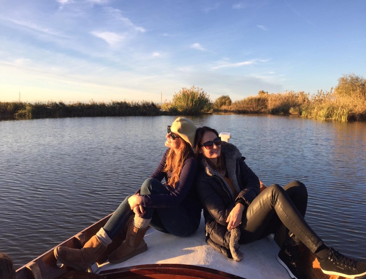 Disfrutan trabajando juntas en su estudio, viajando juntas... De todos los paisajes, La Albufera es su favorito. Foto: Três Studio.