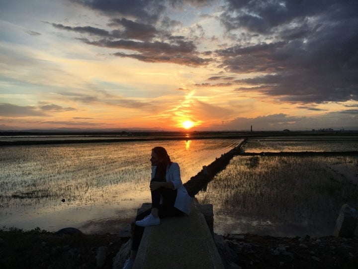 Entre los paisajes que más las inspiran de Valencia señalan las puestas de sol sobre L'Albufera. Foto: Três Studio.