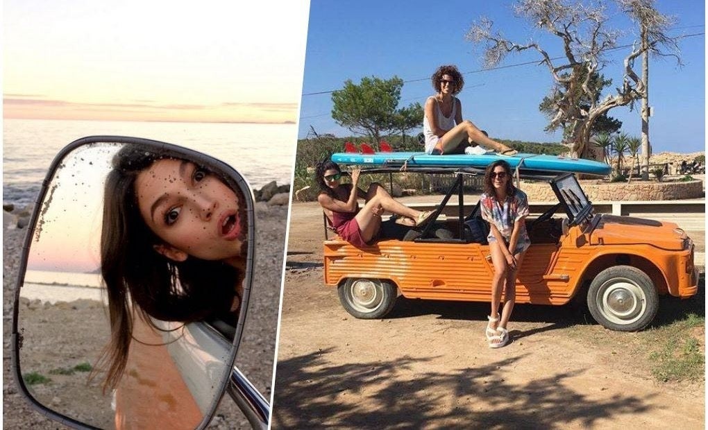 "Para viajar con amigas, Ibiza. Siempre lo paso bien"