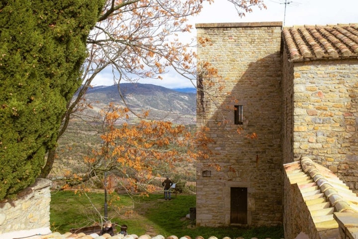 Jardín panorámico ubicado a las espaldas de la Casa del Prior.